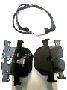 Image of Set of brake pads with wear sensors. VALUE PARTS image for your BMW